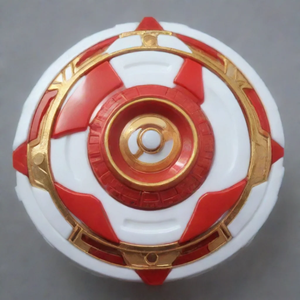 trending white red and gold defense type phoenix beyblade  good looking fantastic 1