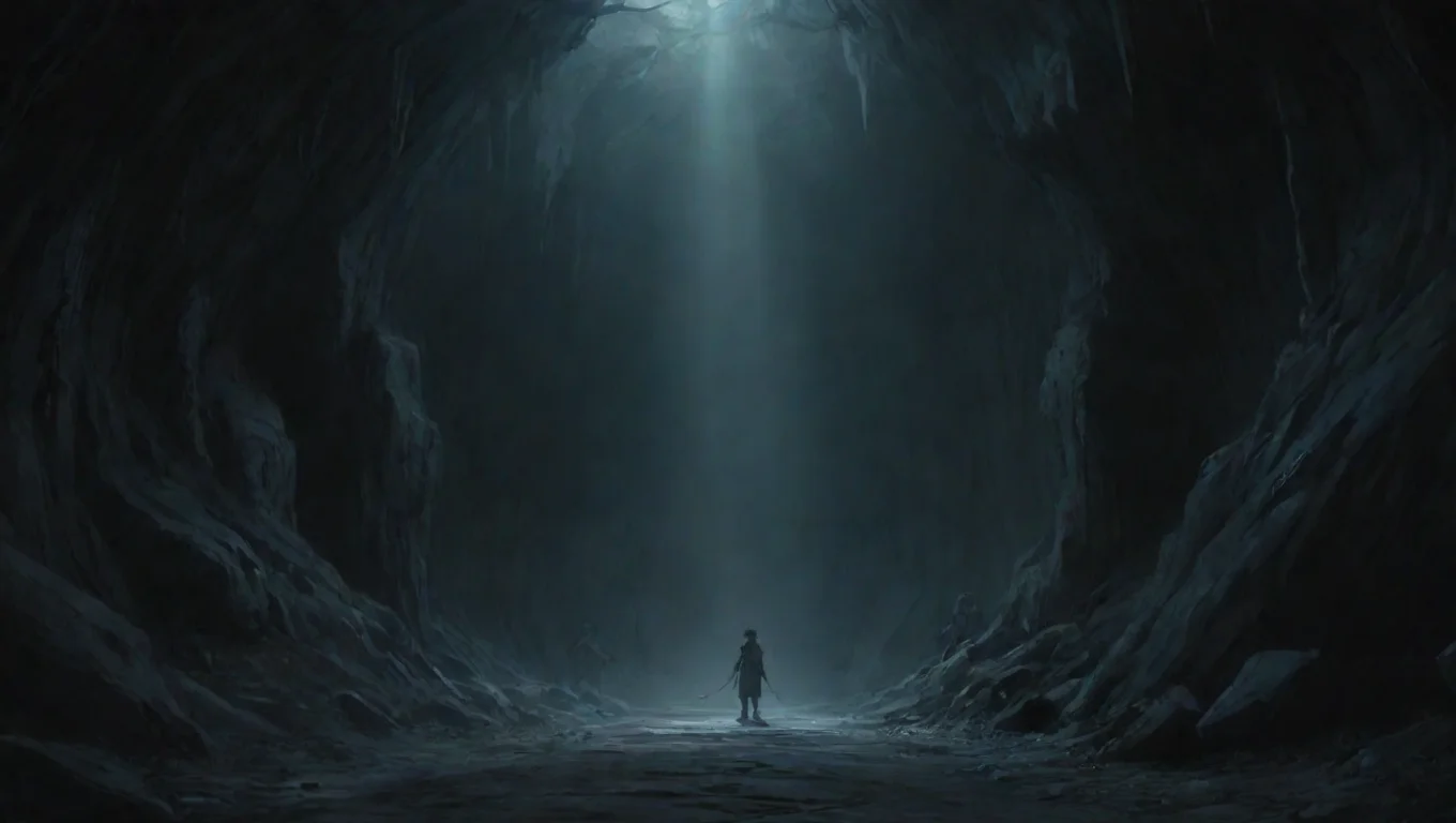 aitrending winding deep cave warriors oldendays hd ghibli anime aesthetic dark horror 1800 vibe environment dark good looking fantastic 1 widescreen