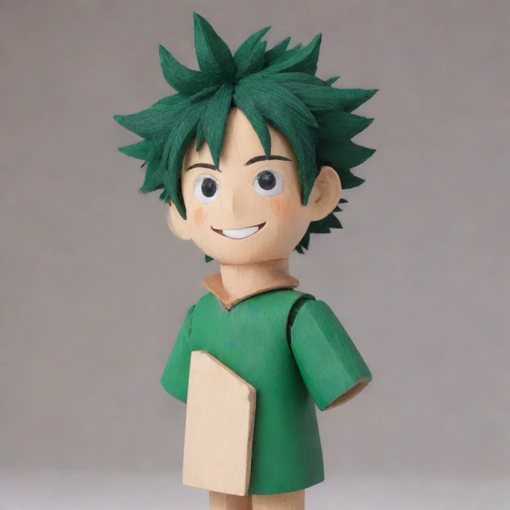 trending wooden puppet izumi midoriya  good looking fantastic 1