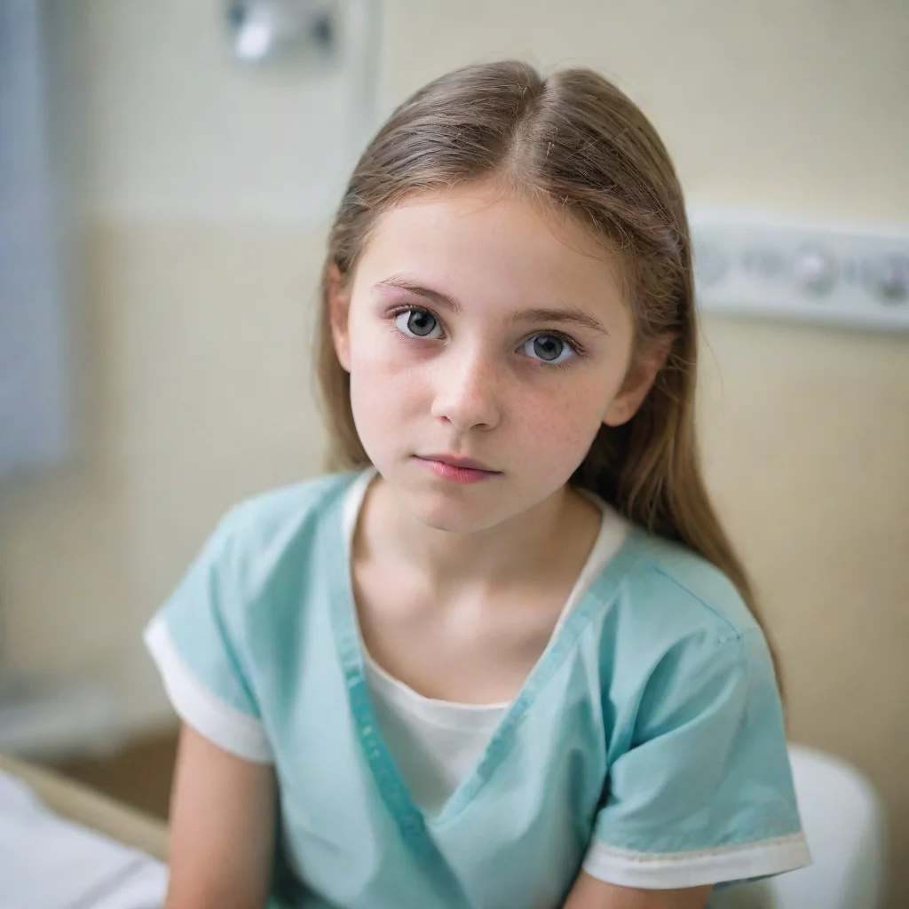 aitrending young girl in a medical room  good looking fantastic 1