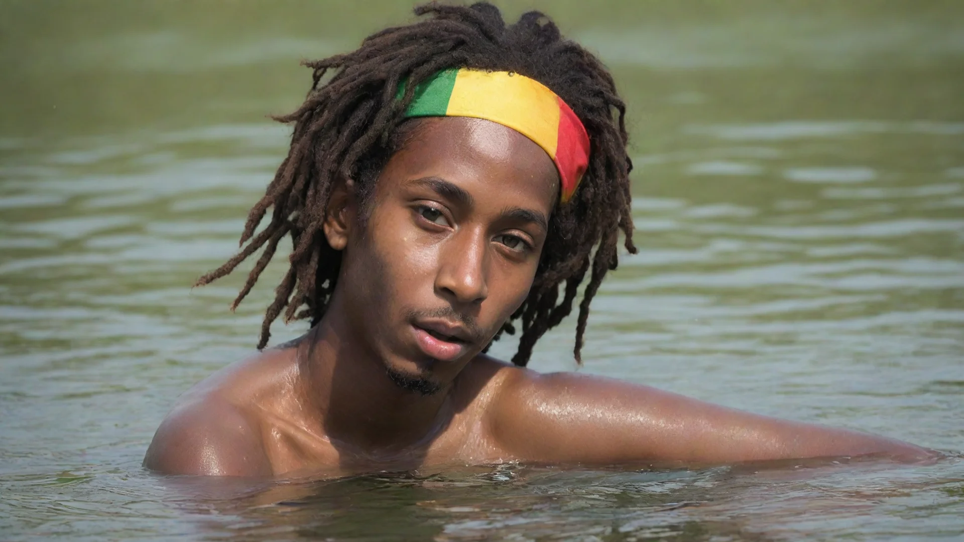trending young rastaman swimming good looking fantastic 1 wide