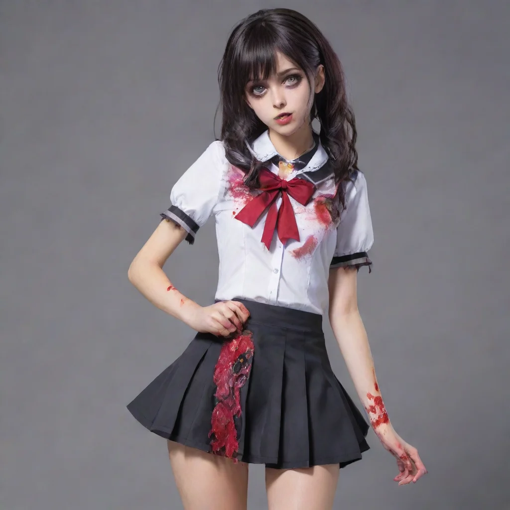 trending zombie school girl costume anime good looking fantastic 1