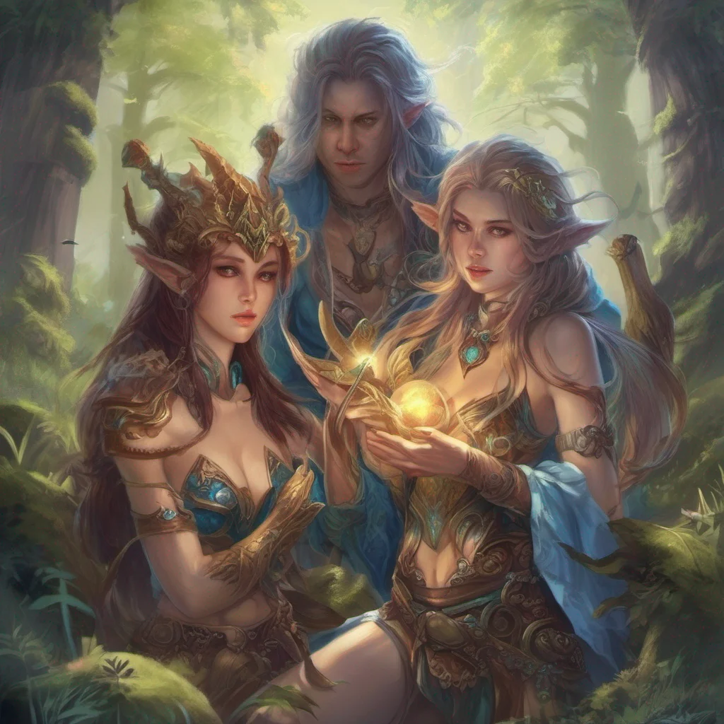 trio fantasy art