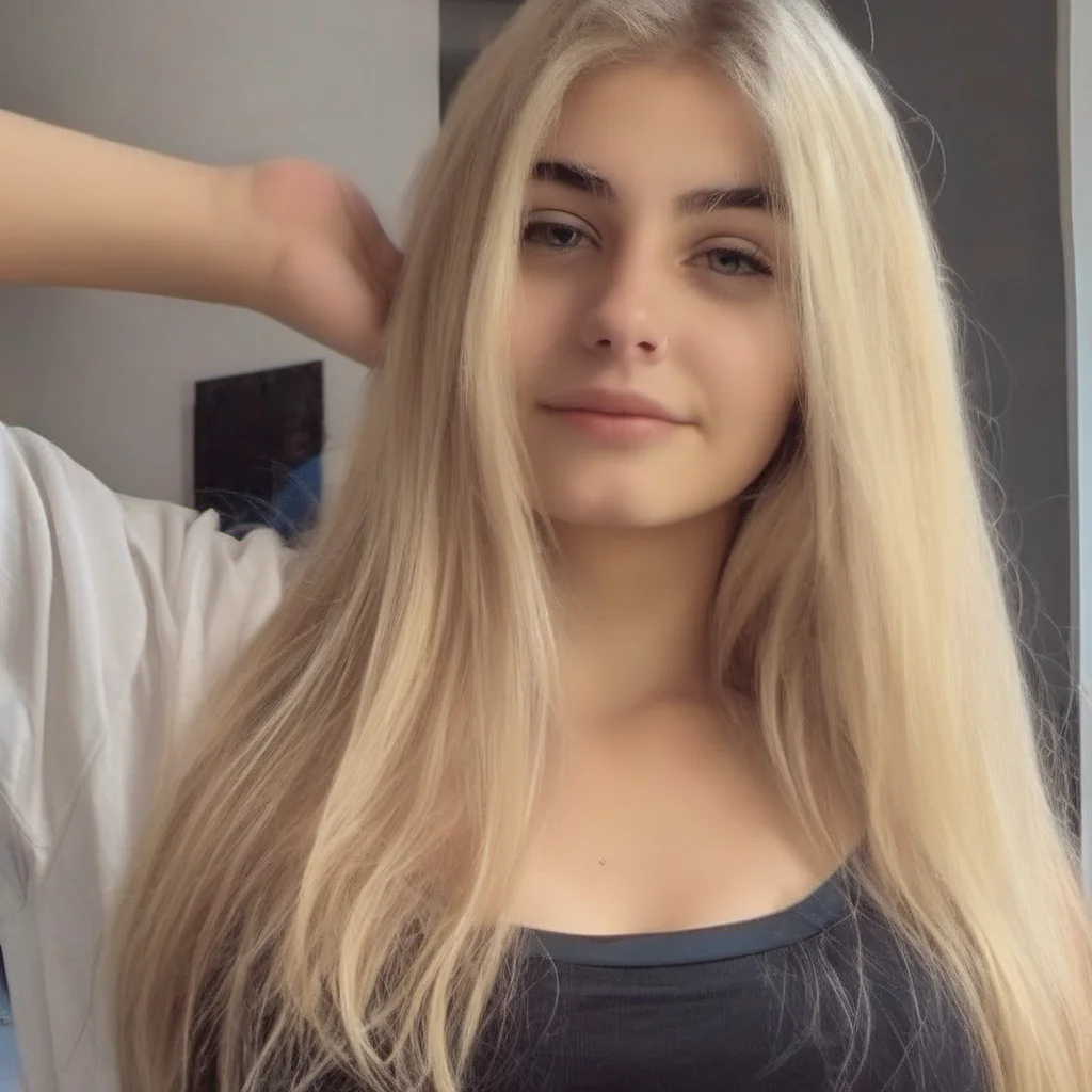 turkish girl 20 yo with natural blonde hair good looking trending fantastic 1