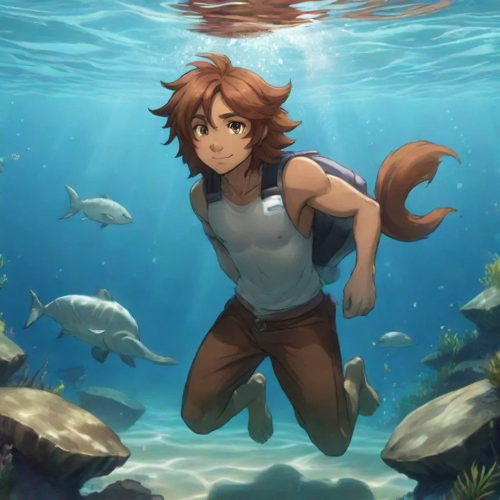 twokinds keidran underwater 