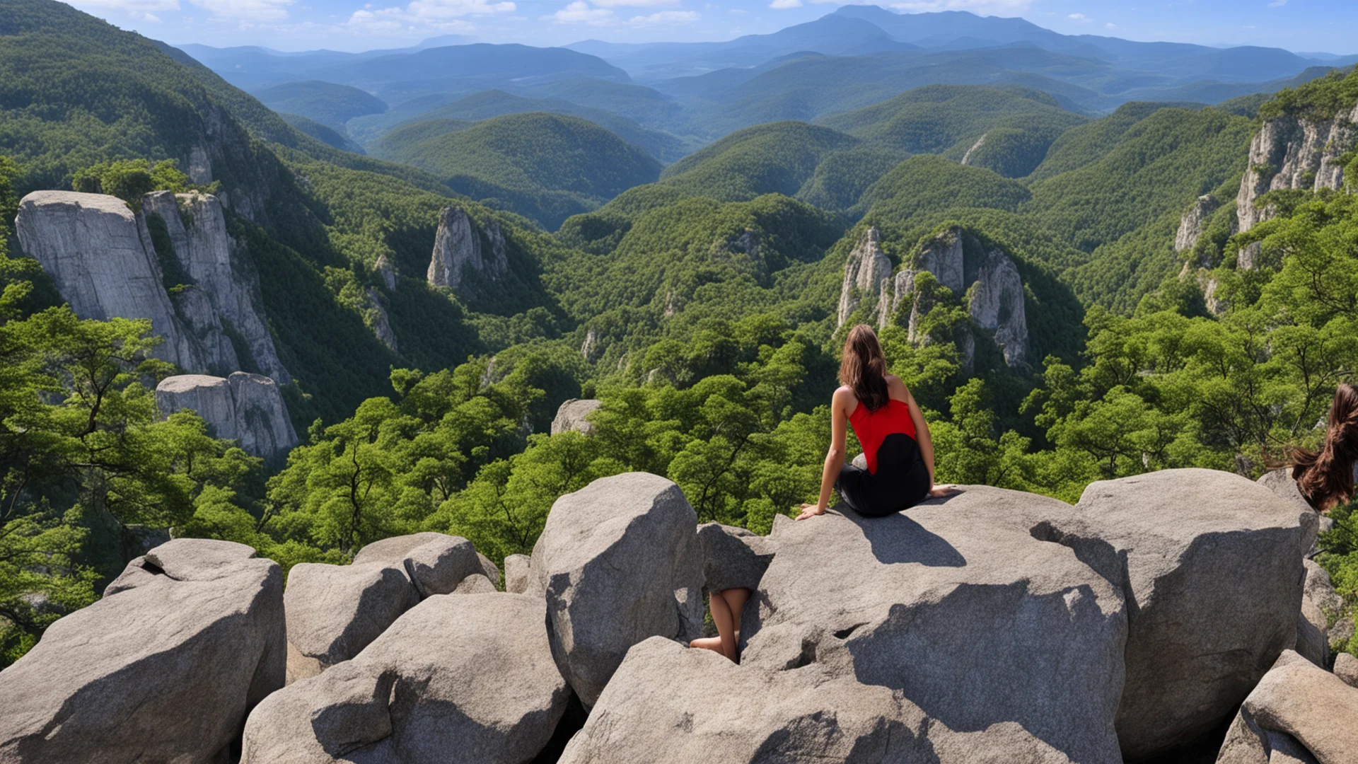 aiuma lupa revelando uma joia escondida em um monte de pedras. wide