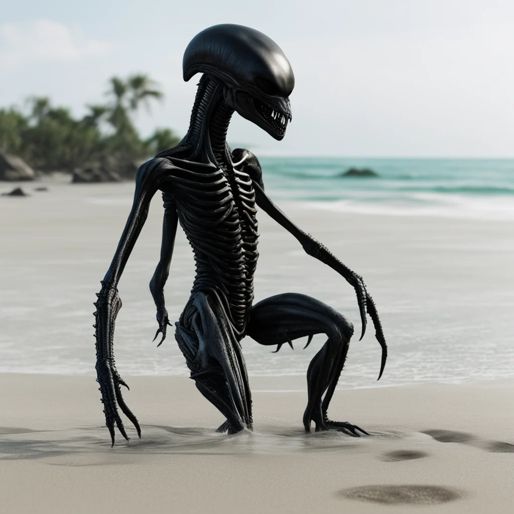 aiun xenomorph en la playa good looking trending fantastic 1