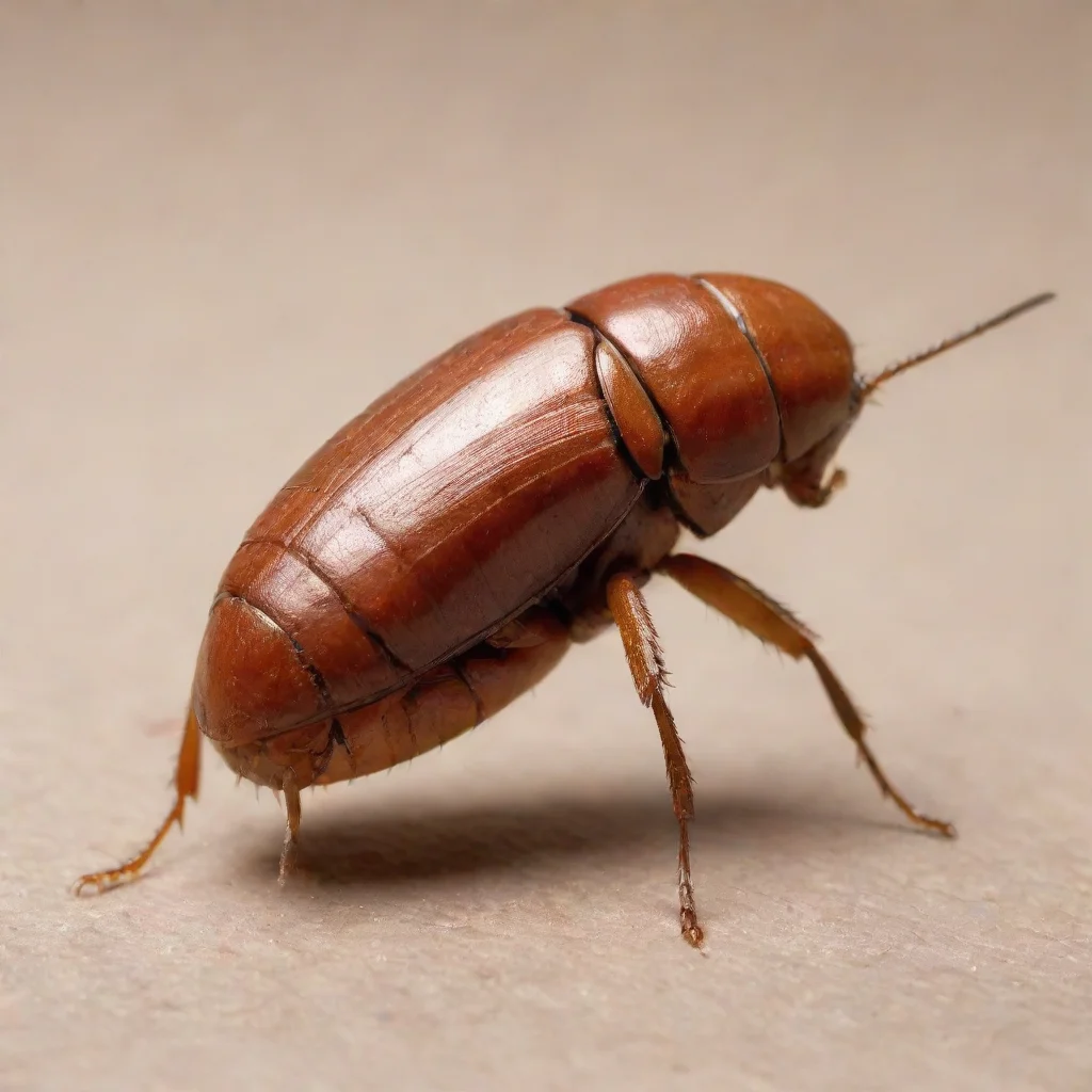 una cucaracha con musculoso