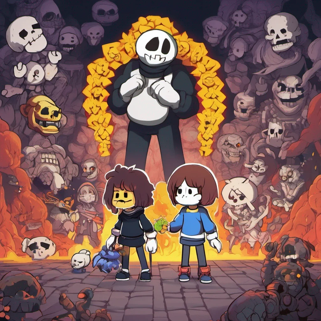 undertale confident engaging wow artstation art 3
