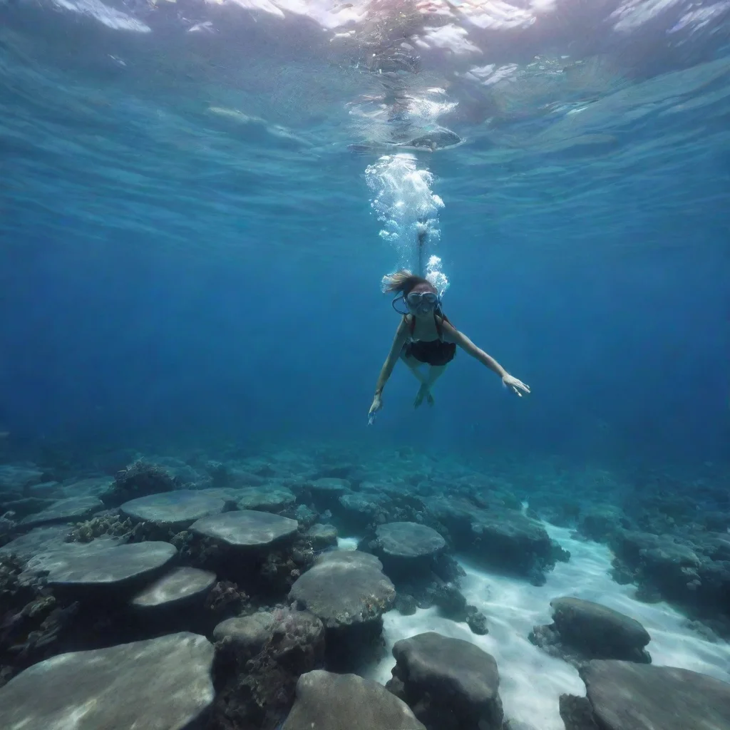 aiunderwater in the ocean
