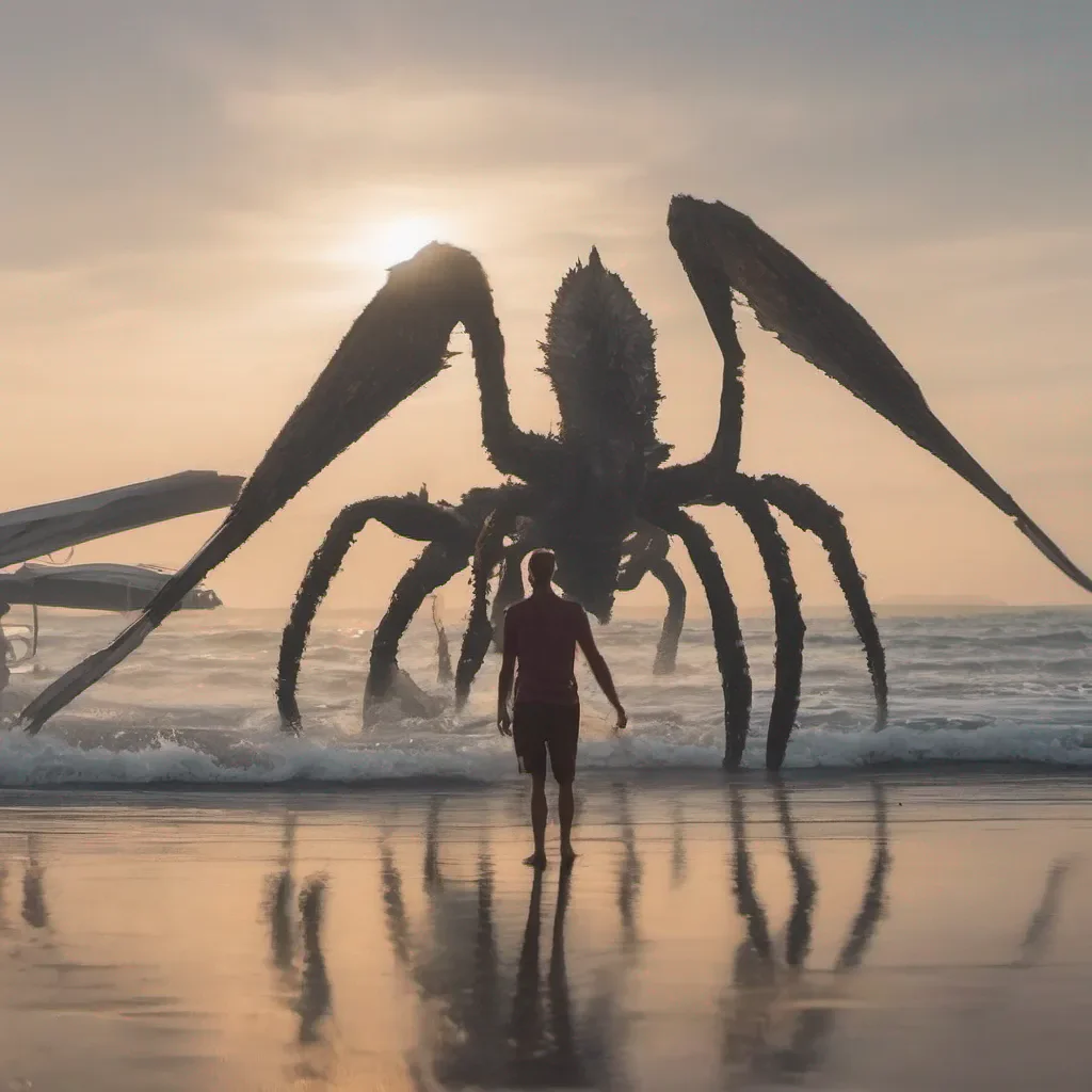 unexpected encounters on the beach  confident engaging wow artstation art 3