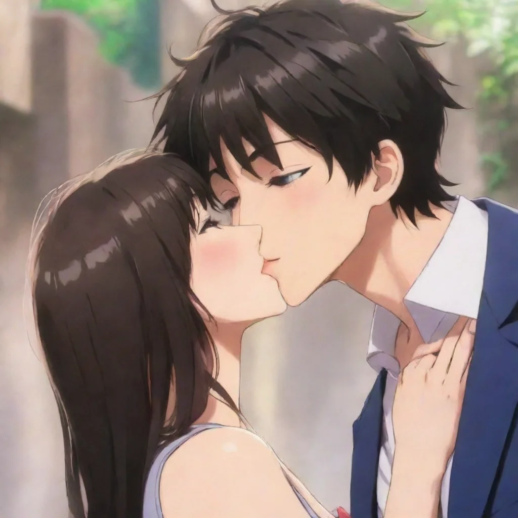 us kissing anime anim