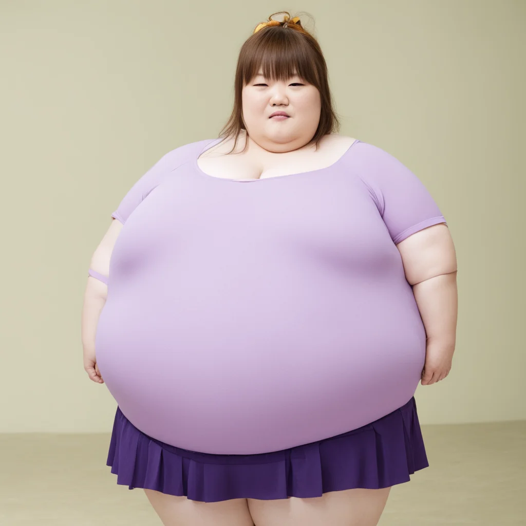 very obese aya hirano confident engaging wow artstation art 3