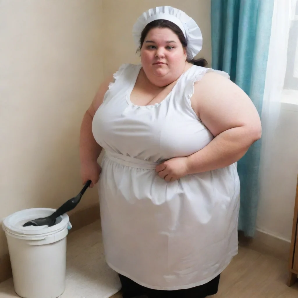 very very obese housemaid