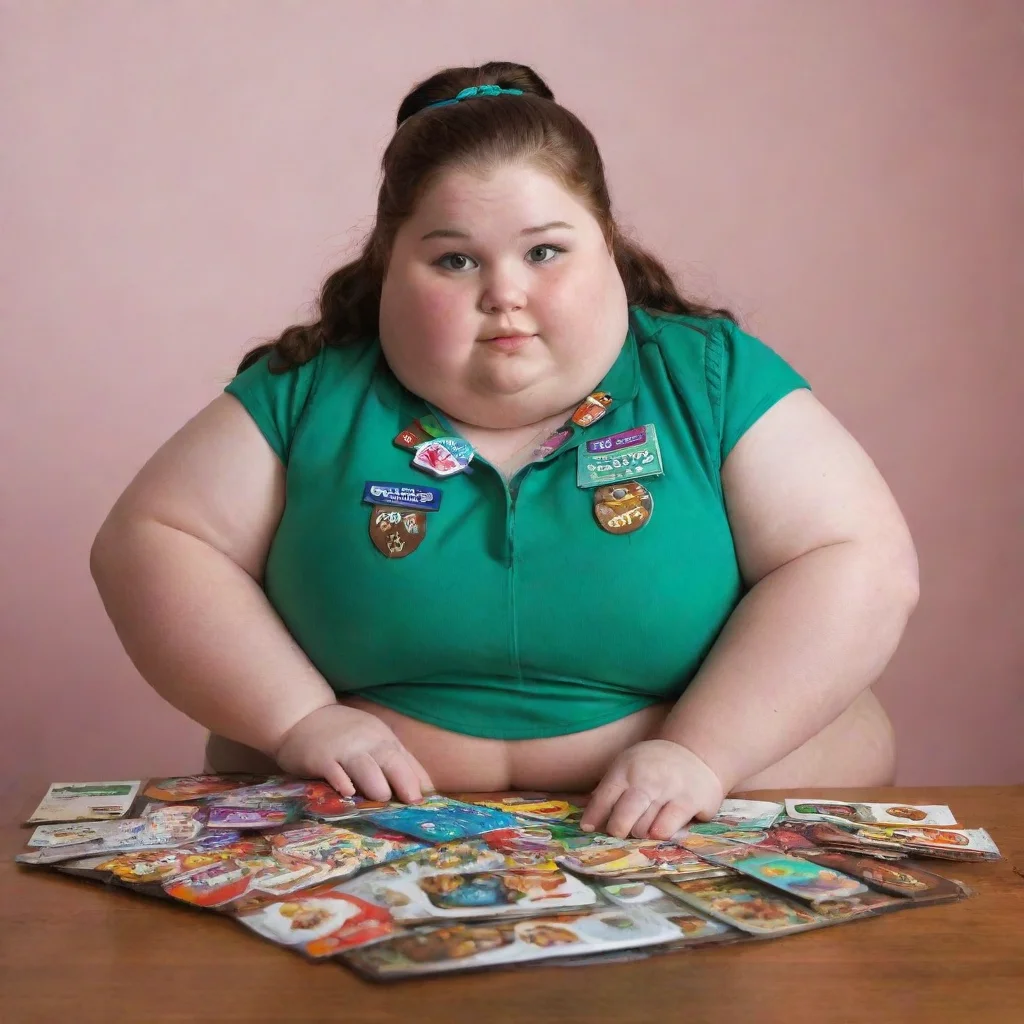 very very very very very very very obese girl scout