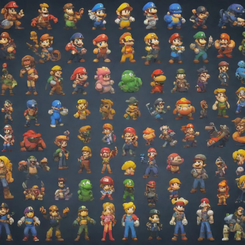 aivideo game characters