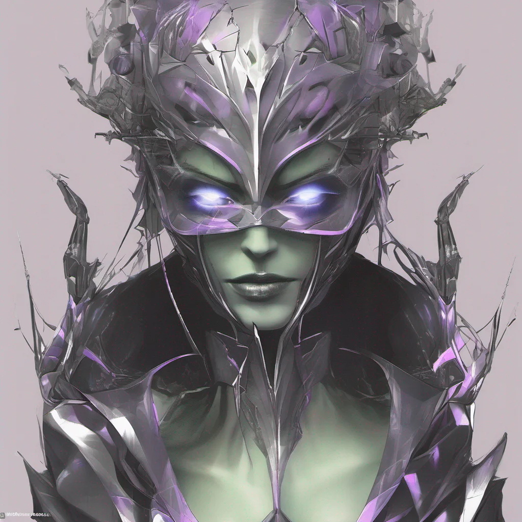 villain trasform on girl amazing awesome portrait 2