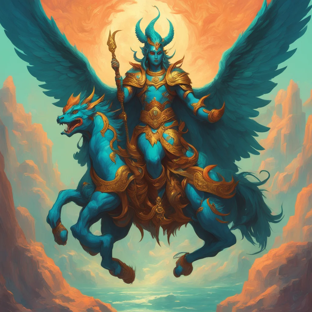 vishnu riding garuda by peter mohrbacher craig mullins greg rutkowski and fenghua zhong ar 916 good looking trending fantastic 1