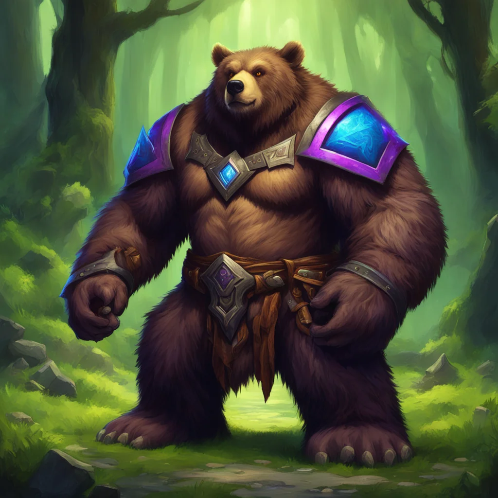 warcraft bear amazing awesome portrait 2