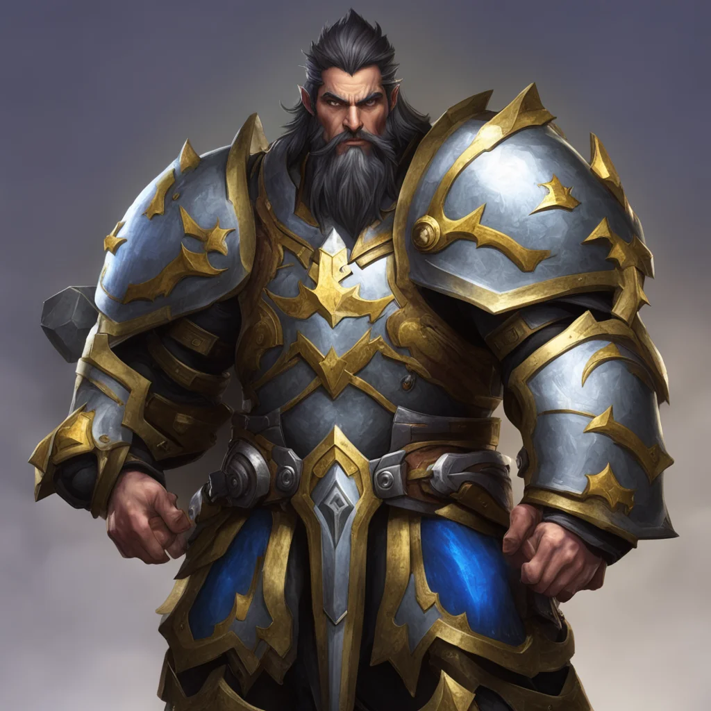 warcraft paladin confident engaging wow artstation art 3