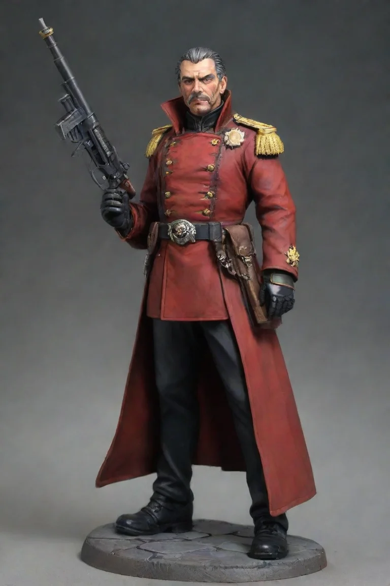 warhammer 40k commissar portrait