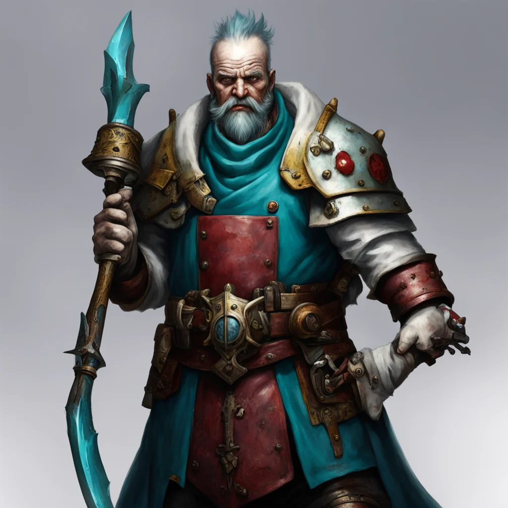 warhammer fantasy surgeon confident engaging wow artstation art 3