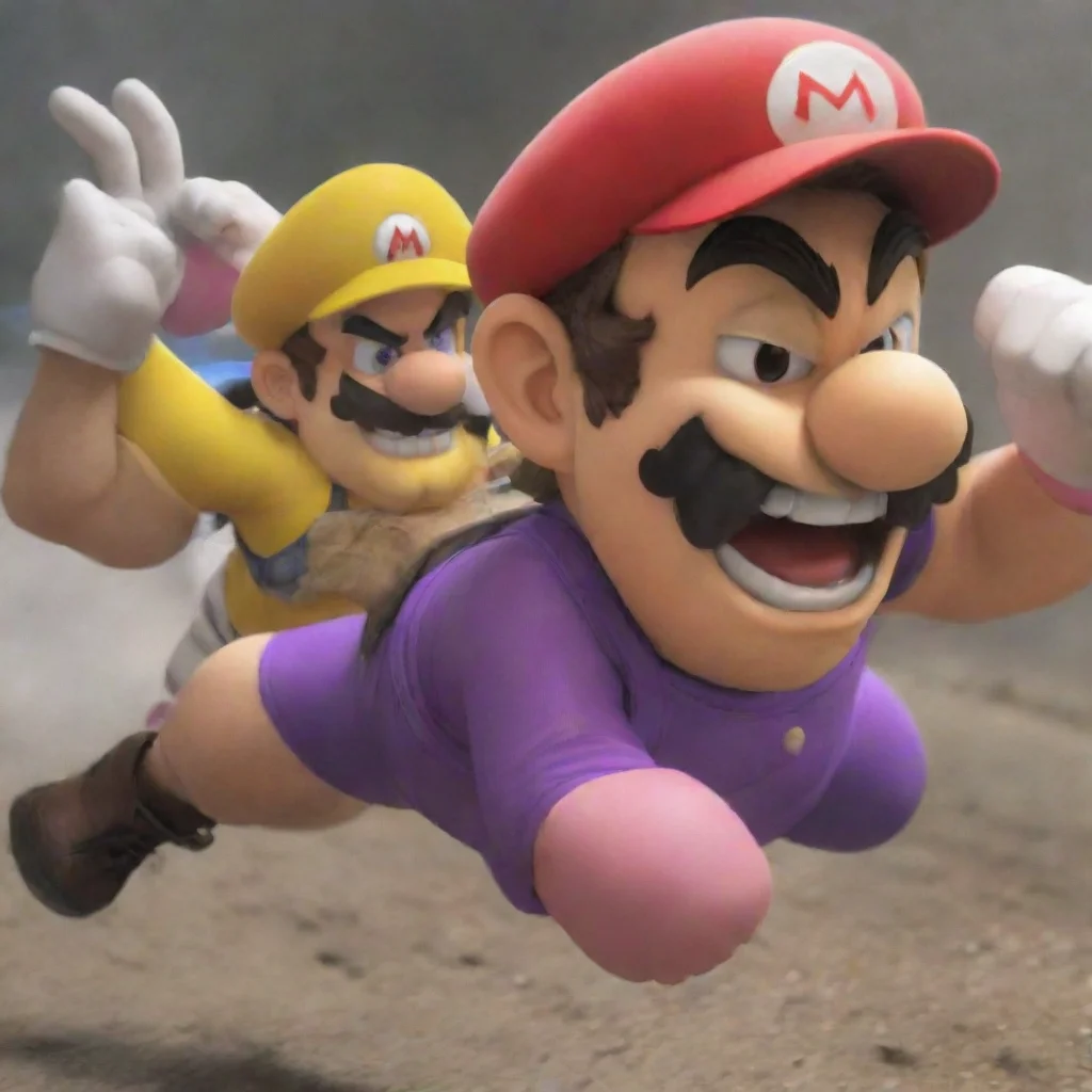 wario kidnaps mario
