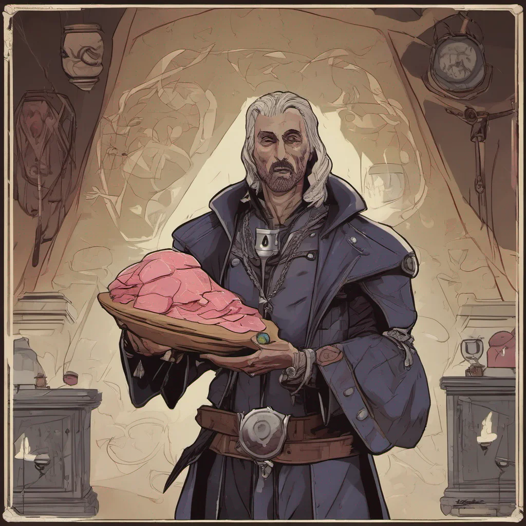 warlock holding a ham amazing awesome portrait 2