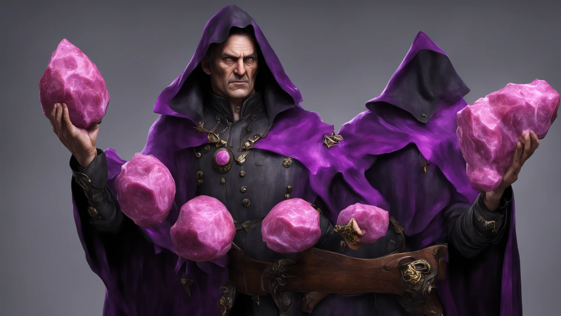 aiwarlock holding a ham wide