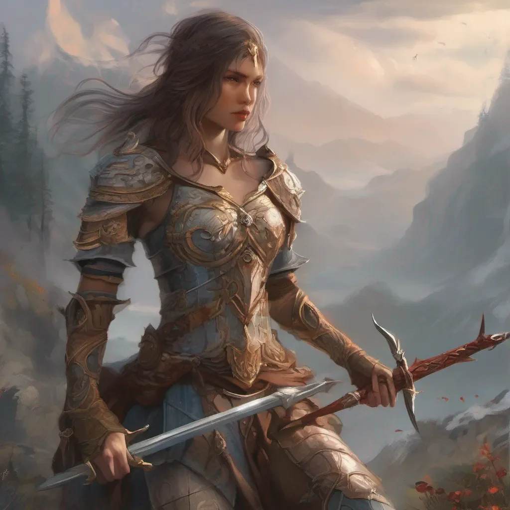 warrior fantasy art wanderer beauty grace confident engaging wow artstation art 3