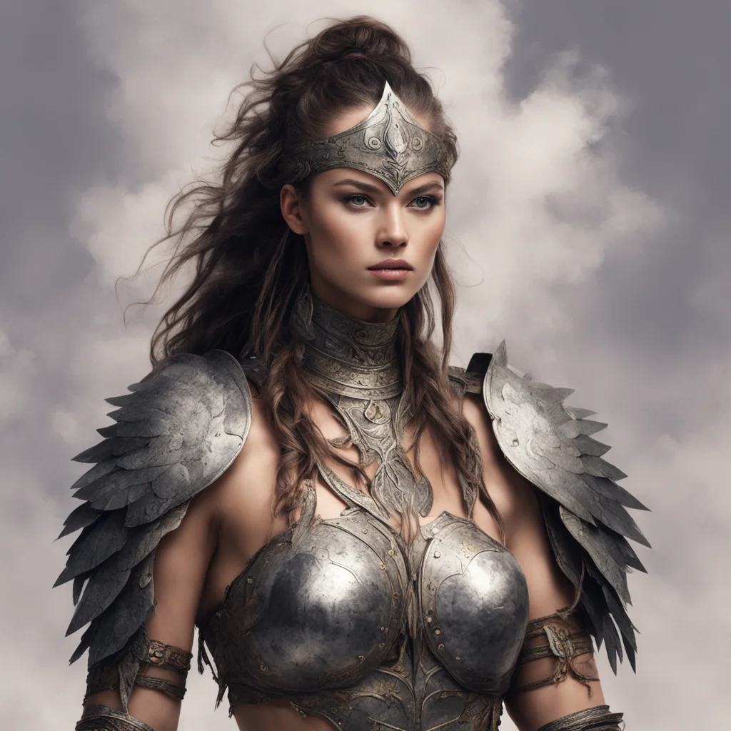 warrior feminine confident engaging wow artstation art 3