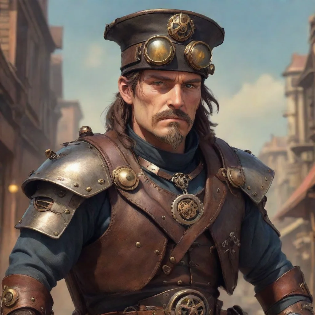 aiwarrior steampunk realistic cartoonish hd 