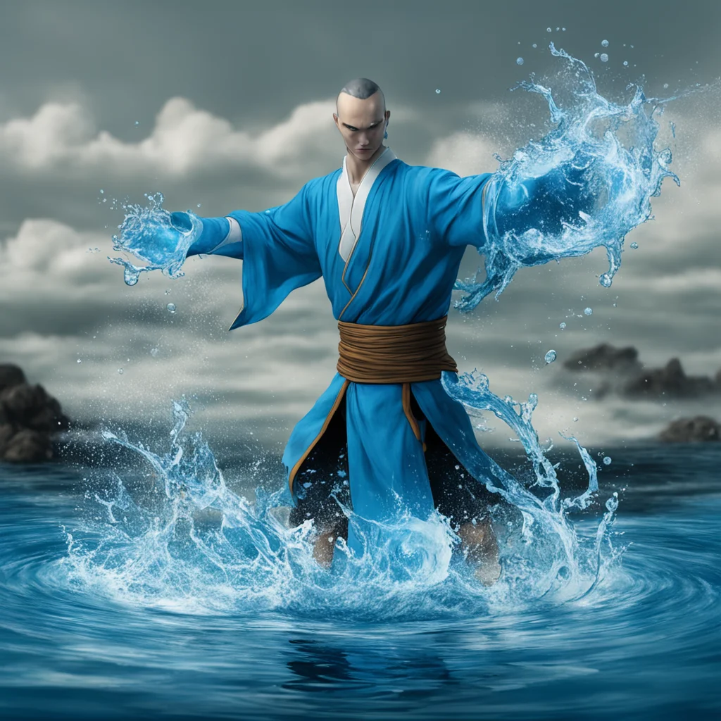 aiwater bender confident engaging wow artstation art 3
