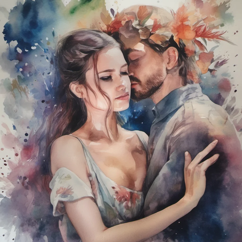 watercolor lovers embrace fantasy trending art love amaze  good looking trending fantastic 1