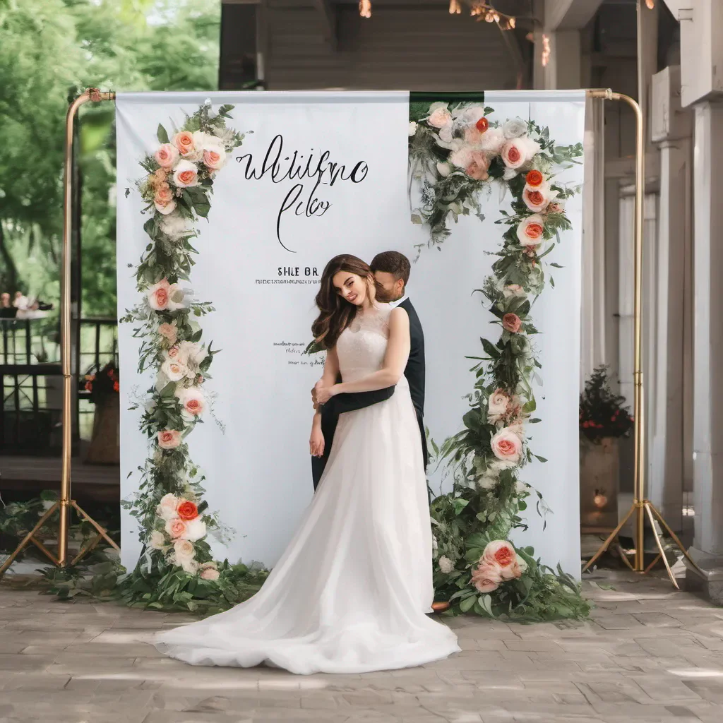 wedding flex banner  