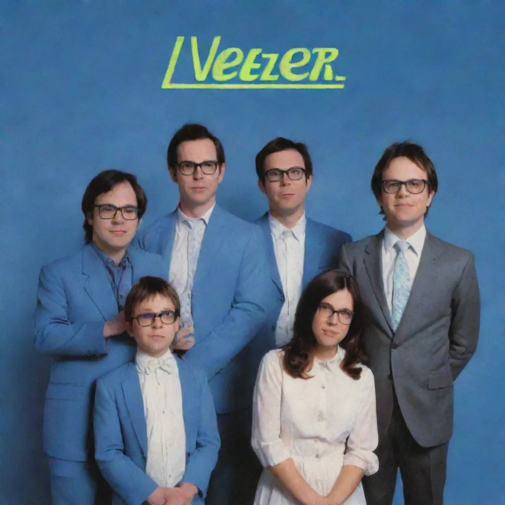 weezer blue album cover