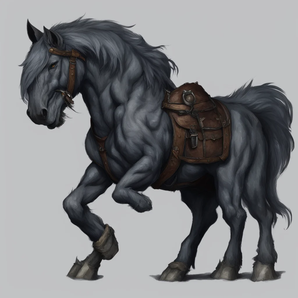 aiwerehorse masculine confident engaging wow artstation art 3
