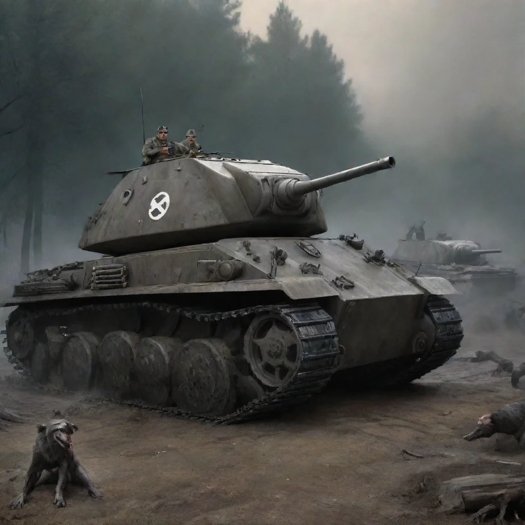 werewolf nazi german tanks