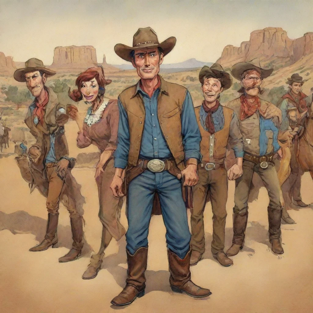 western cartoonish
