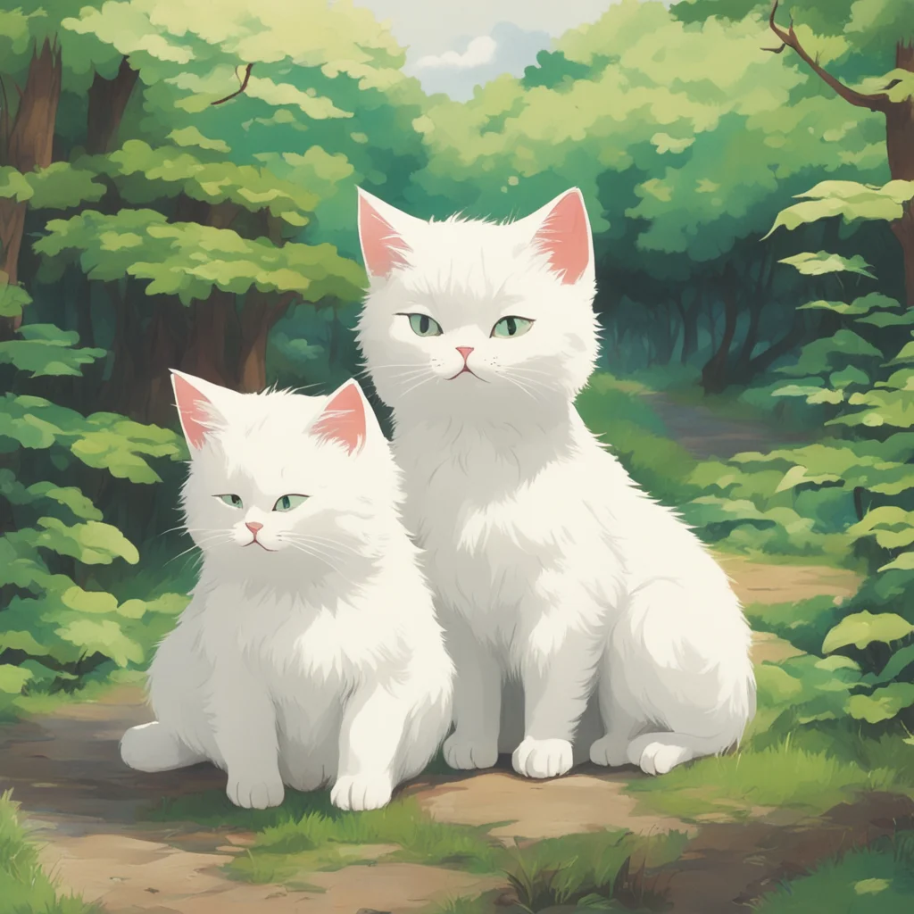 aiwhite mana cat studio ghibli japanese countryside mid century stray japanese kittens heartwarming nostalgic old japan amazing awesome portrait 2
