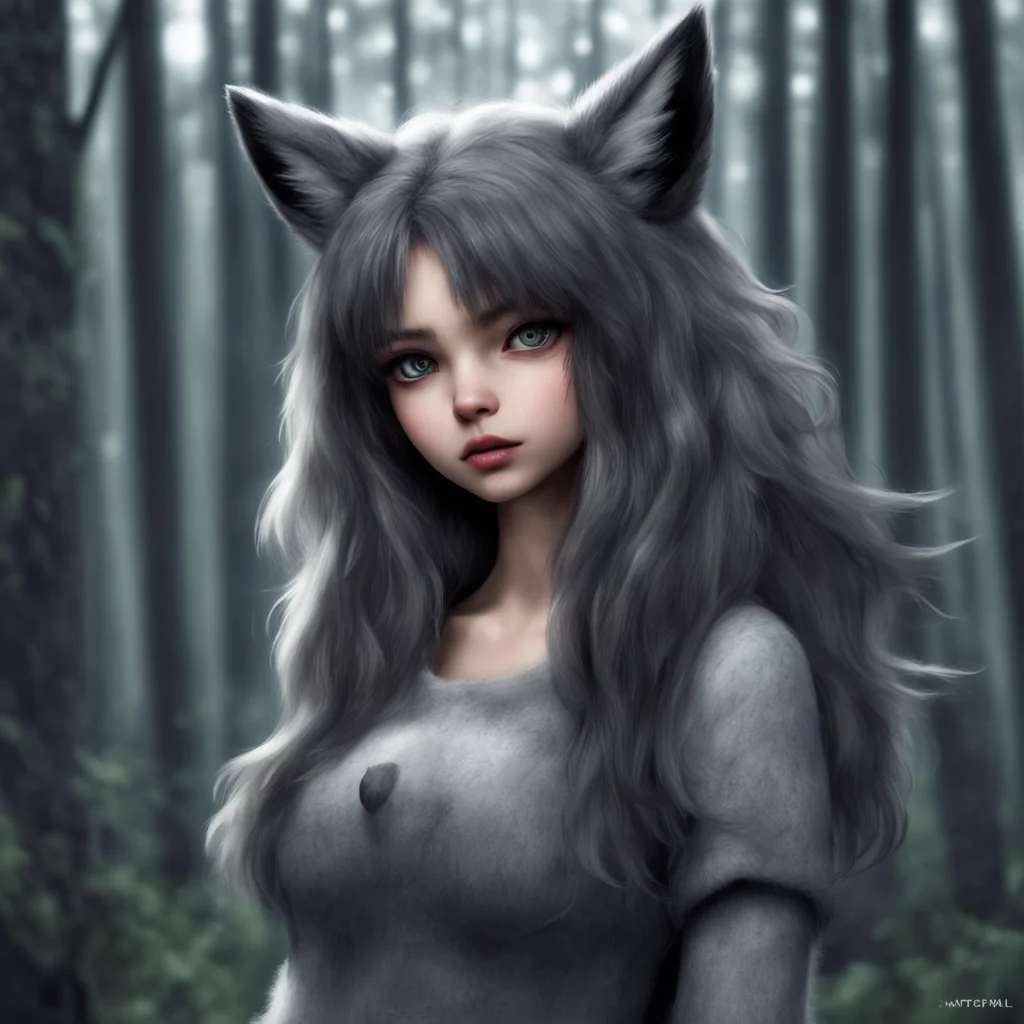 wolfgirl amazing awesome portrait 2