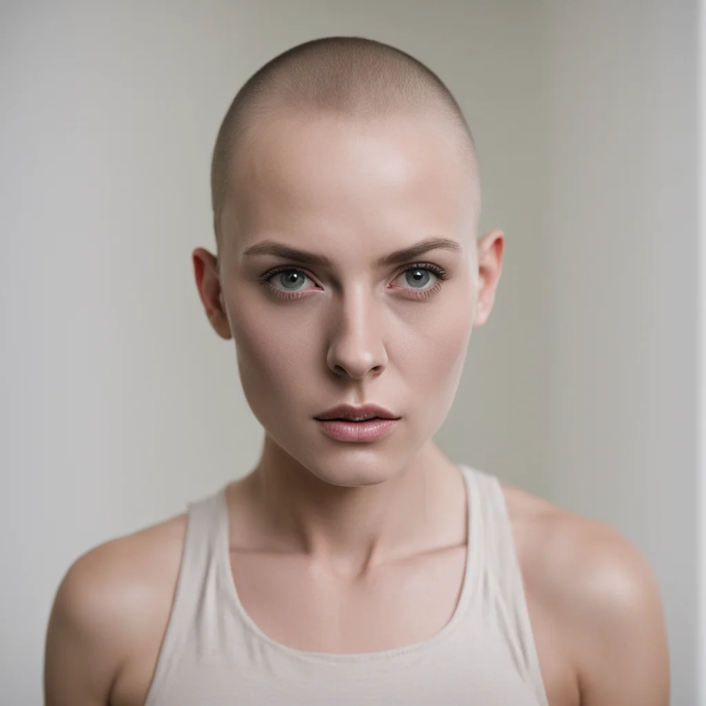woman forced headshave amazing awesome portrait 2