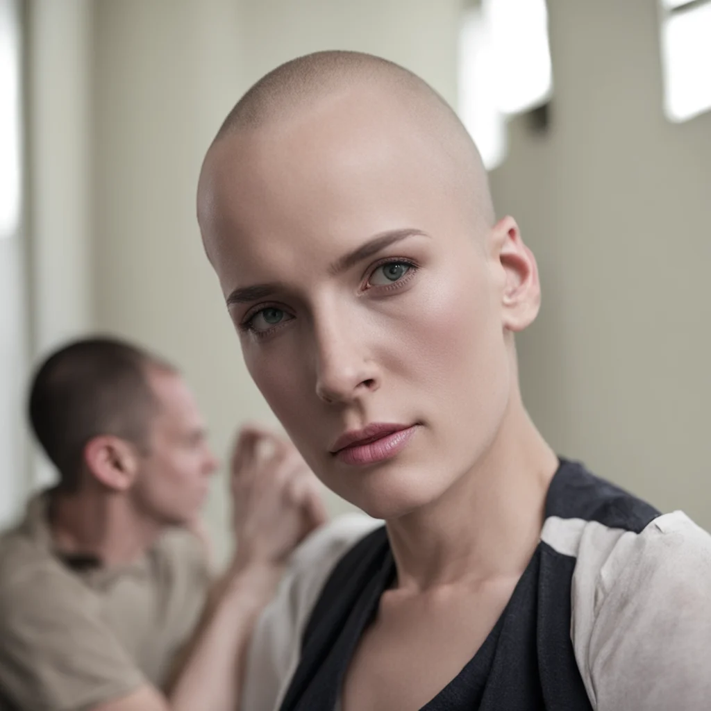 woman forced headshave