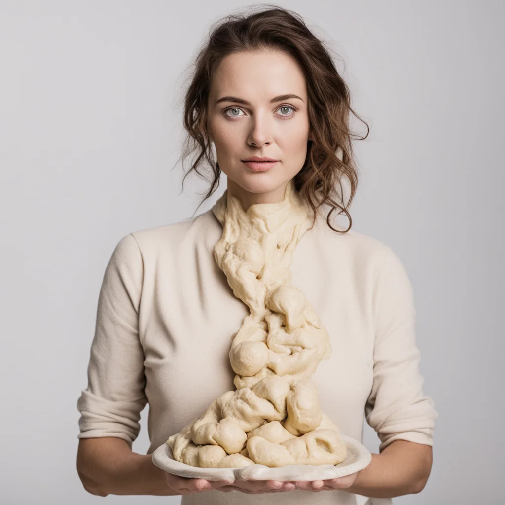 woman turned into dough good looking trending fantastic 1