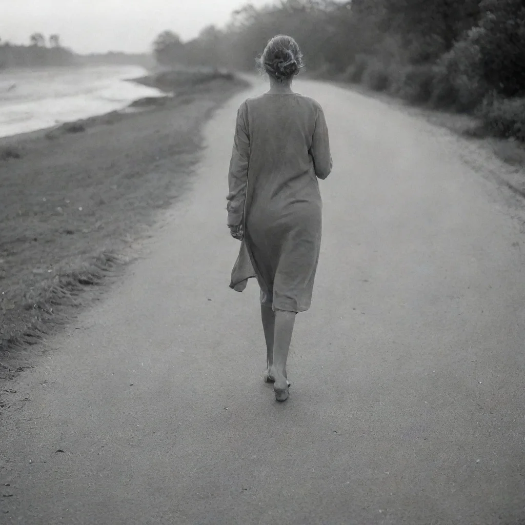 woman walking