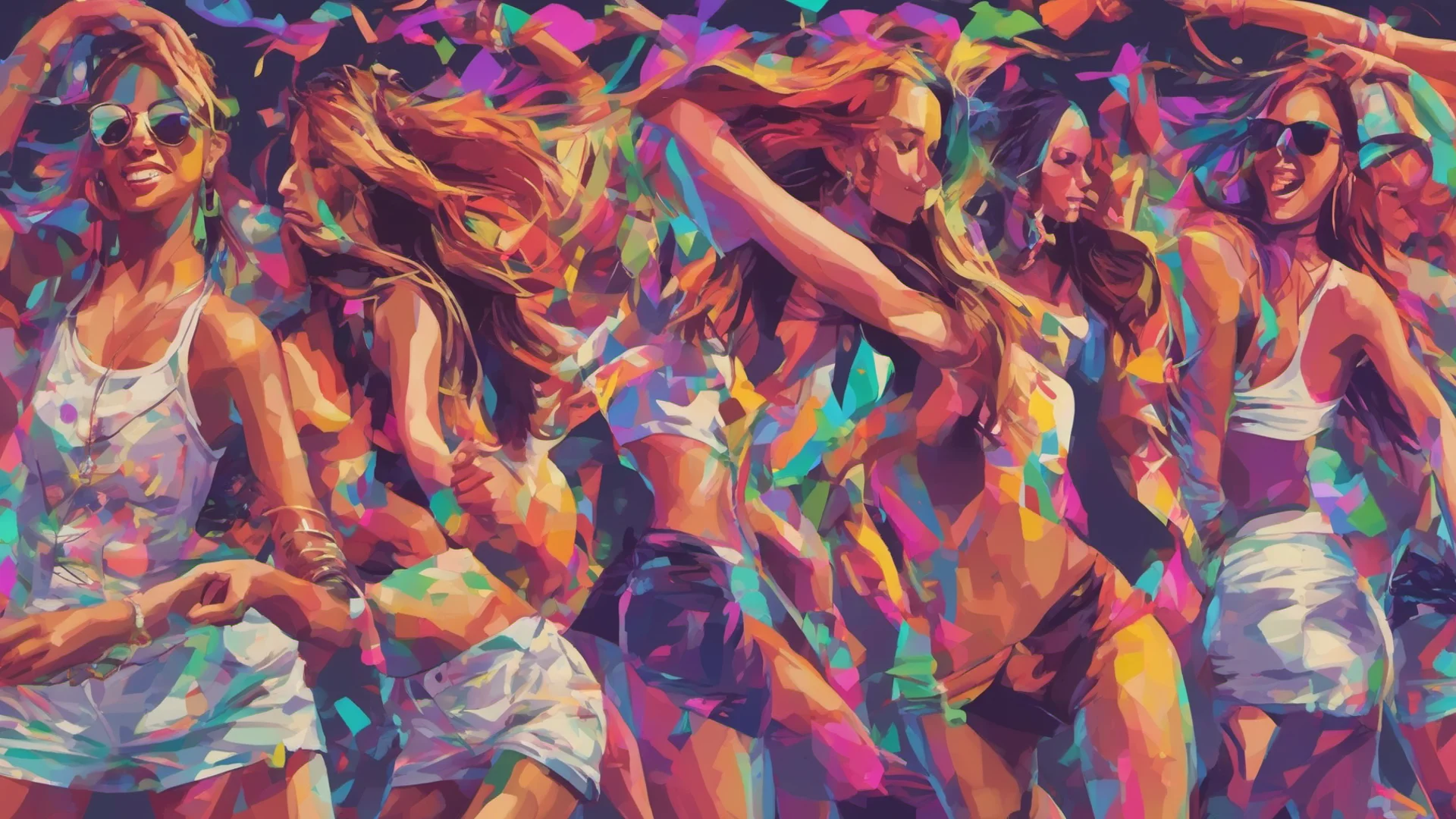 women dancing edm good looking trending fantastic 1 wide