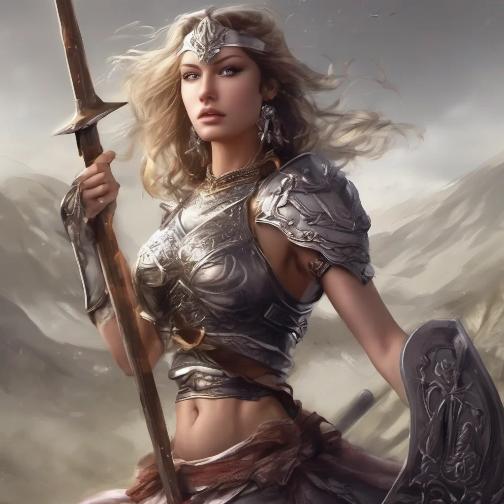 wonderful warrior seductive soldier grace beauty  fantasy