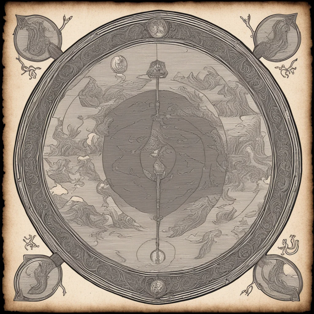 woodcut viking map cartouche good looking trending fantastic 1