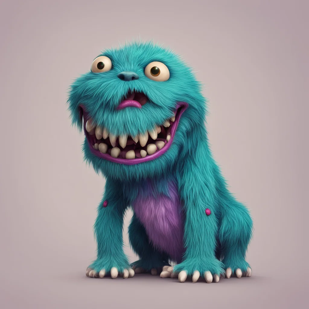 woof woof monster amazing awesome portrait 2