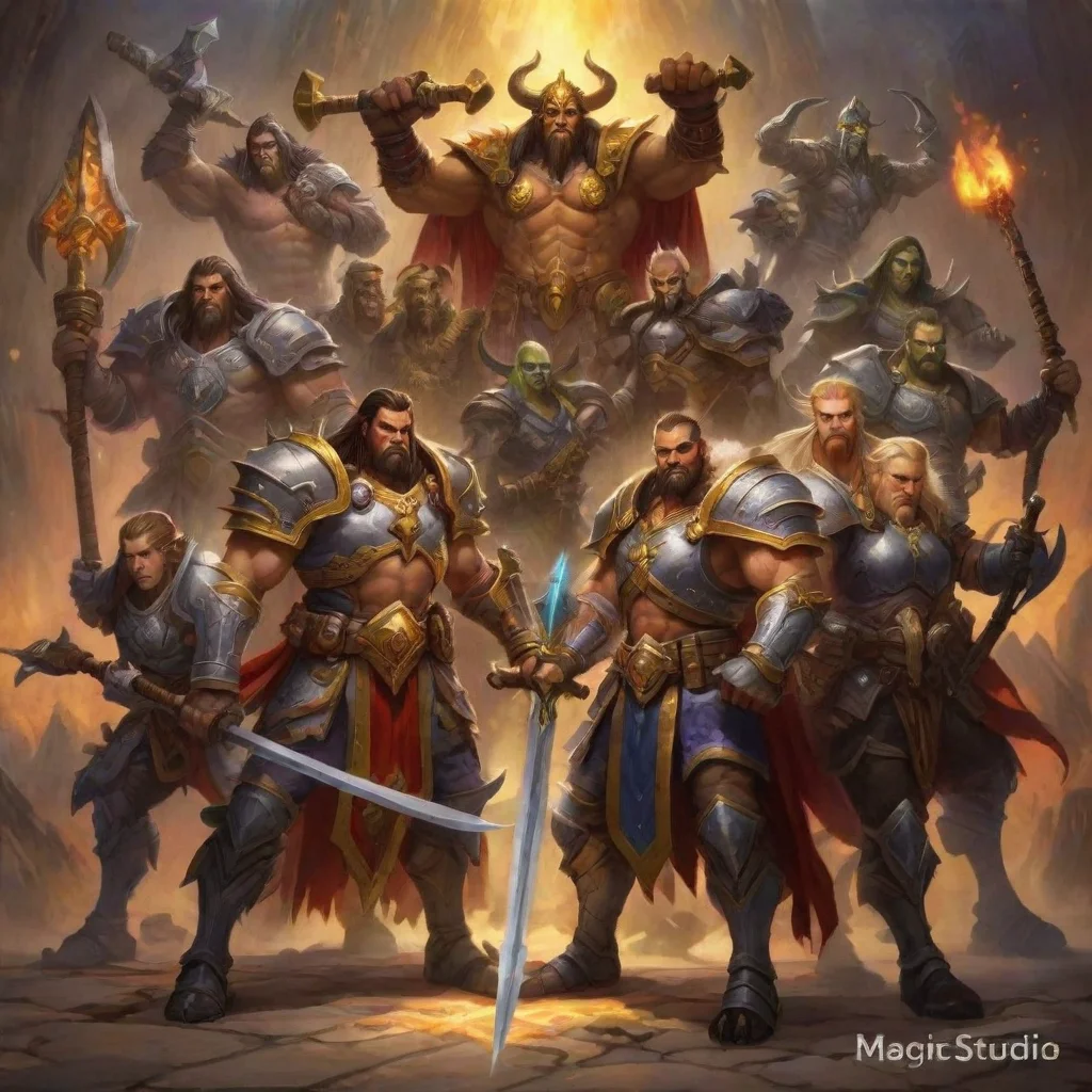 aiworld of warcraft paladin group